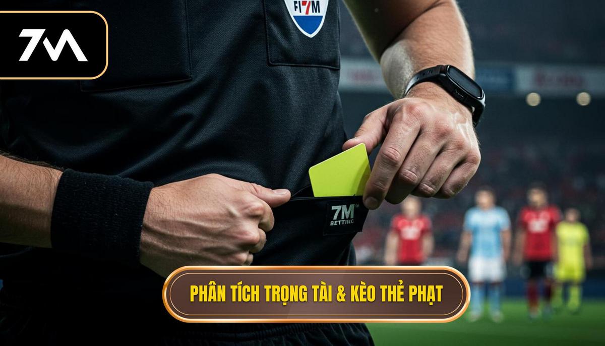 Bí Quyết Chọn Kèo Thẻ Phạt Chuẩn Xác: Phân Tích Chuyên Sâu Từ A-Z 1 Phần 1_ Phân Tích Yếu Tố Trọng Tài – Chìa Khóa Của Kèo Thẻ Phạt
