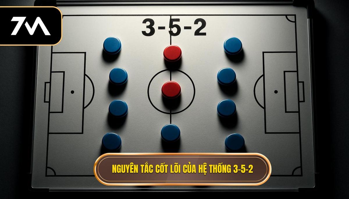 Nguyên tắc Cốt lõi của Hệ thống 3-5-2 Tấn Công