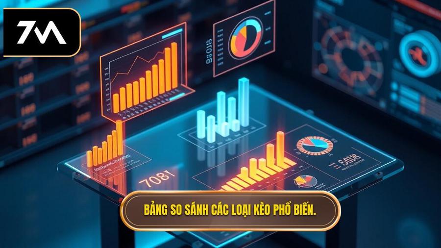 Bảng so sánh các loại kèo phổ biến và cách tiếp cận