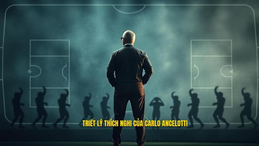 Triết lý cốt lõi trong Chiến thuật Carlo Ancelotti: Sự thích nghi tuyệt đối