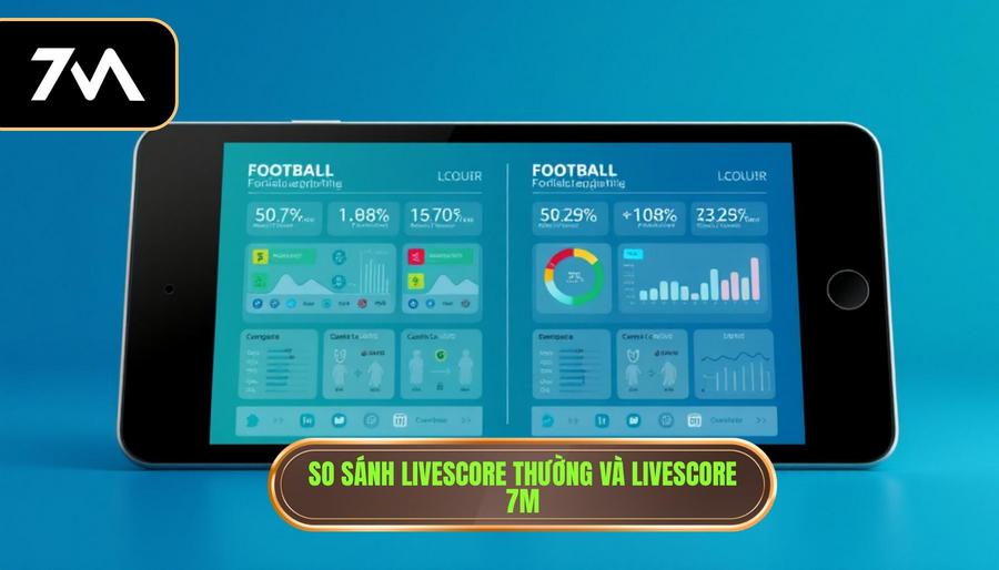 Livescore bóng đá nhanh nhất: Giải pháp cập nhật tỷ số trực tuyến thời gian thực 3 Bảng so sánh tính năng giữa Livescore thông thường và Livescore 7M